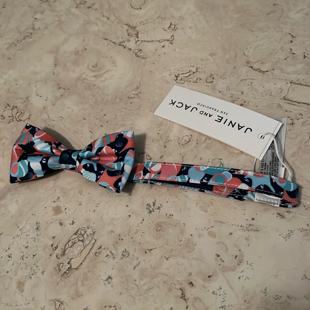 💕HP💕NWT! Janie & Jack boys shell themed bow tie
